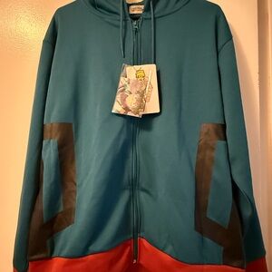NWT MHA Deku Zipper hoodie